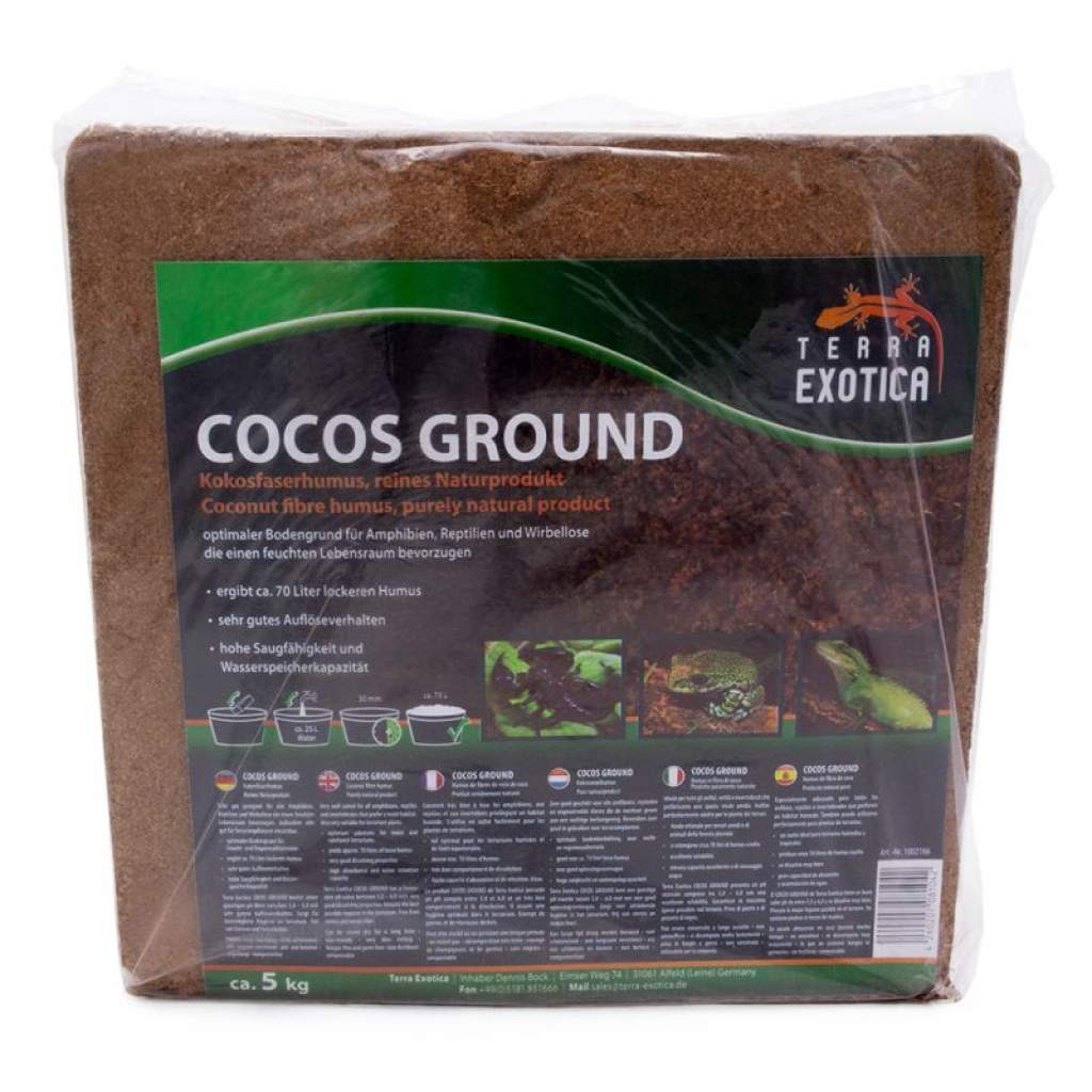COCOS GROUND Kokosfaserhumus 100 % Naturprodukt
